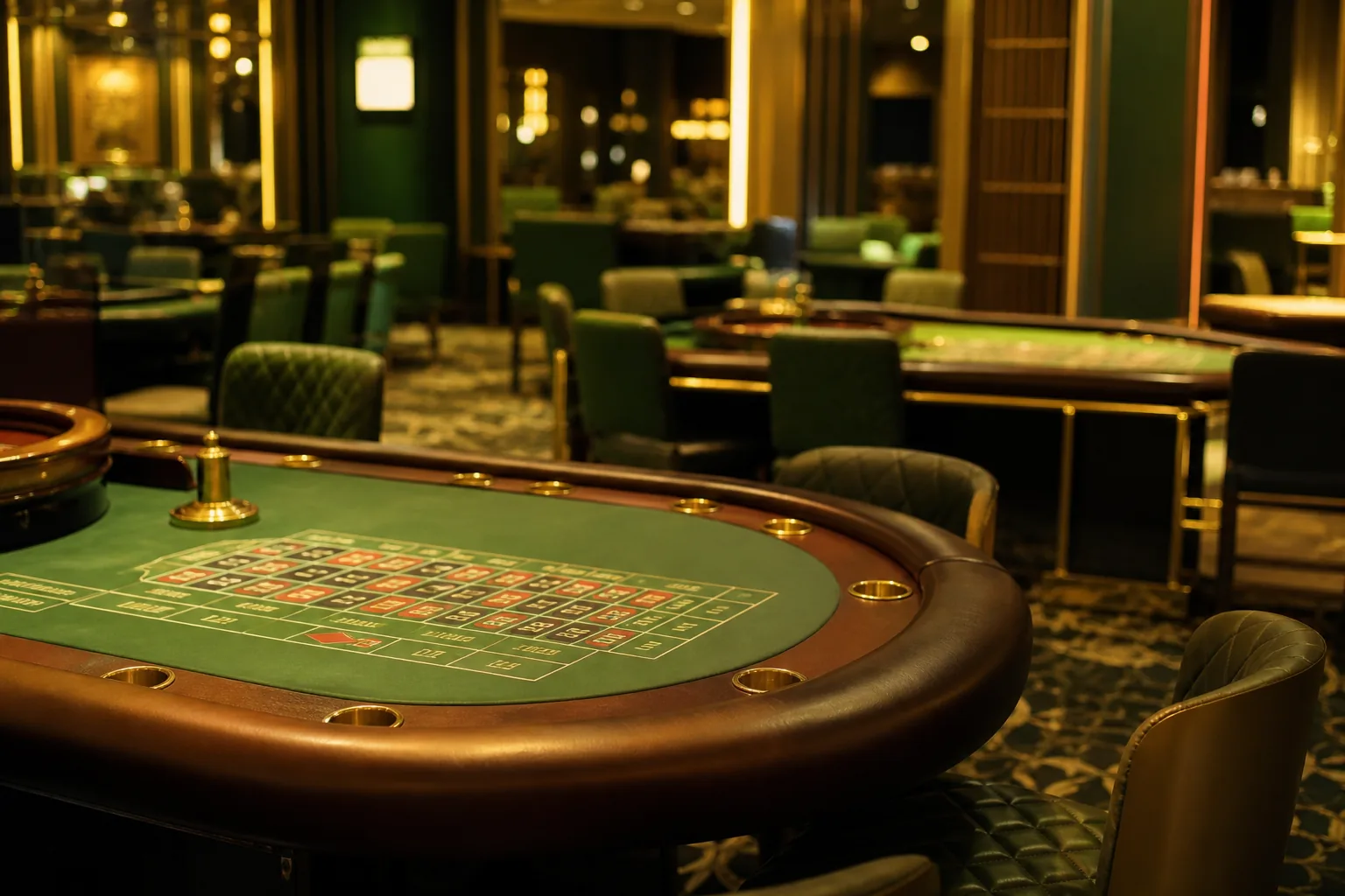 Table and live game categories in an WS Casino-style lobby