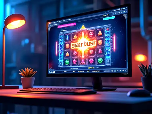 Starburst pokie artwork at WS Casino